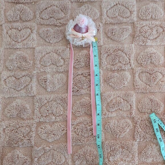 2/$10 🐾 New Birthday Hat And Elegant Imitation Pearl Necklace Set for Pets🐾 - Picture 6 of 8